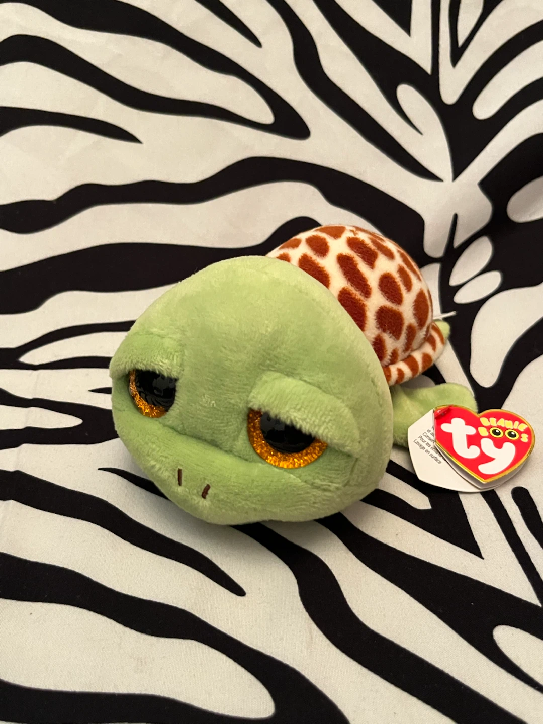 💚 Ty Beanie Boos Zippy the Green Turtle plush toy 💚 - photo 2
