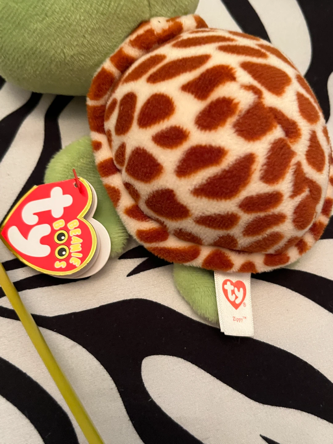 💚 Ty Beanie Boos Zippy the Green Turtle plush toy 💚 - photo 5