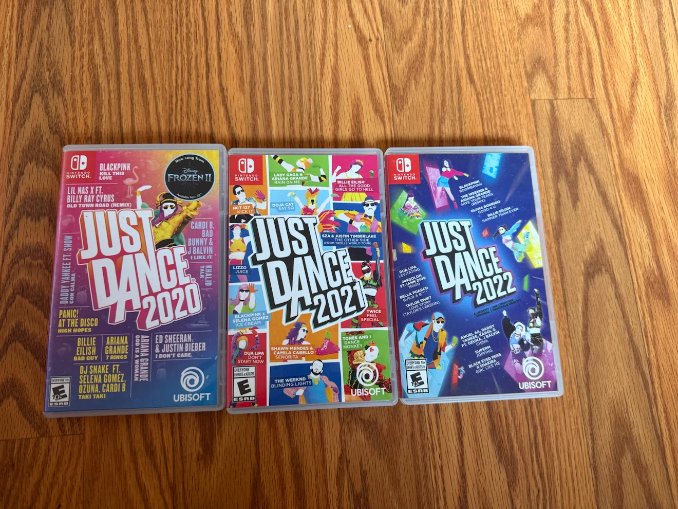 Nintendo Switch Just Dance 2020, 2021, 2022 Bundle