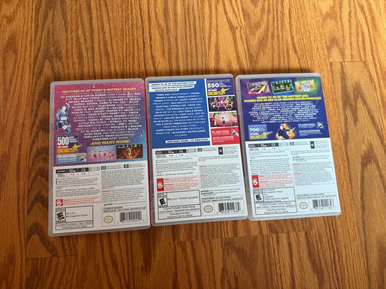 Nintendo Switch Just Dance 2020, 2021, 2022 Bundle - photo 5