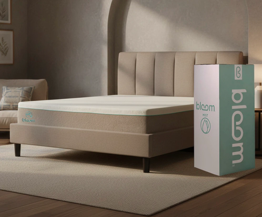 King Size Bloom Mist Mattress with Mattress protector - photo 2
