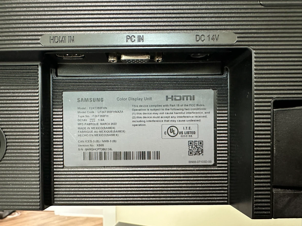 Samsung 24" LF24T350FHNXZA Monitor - photo 2