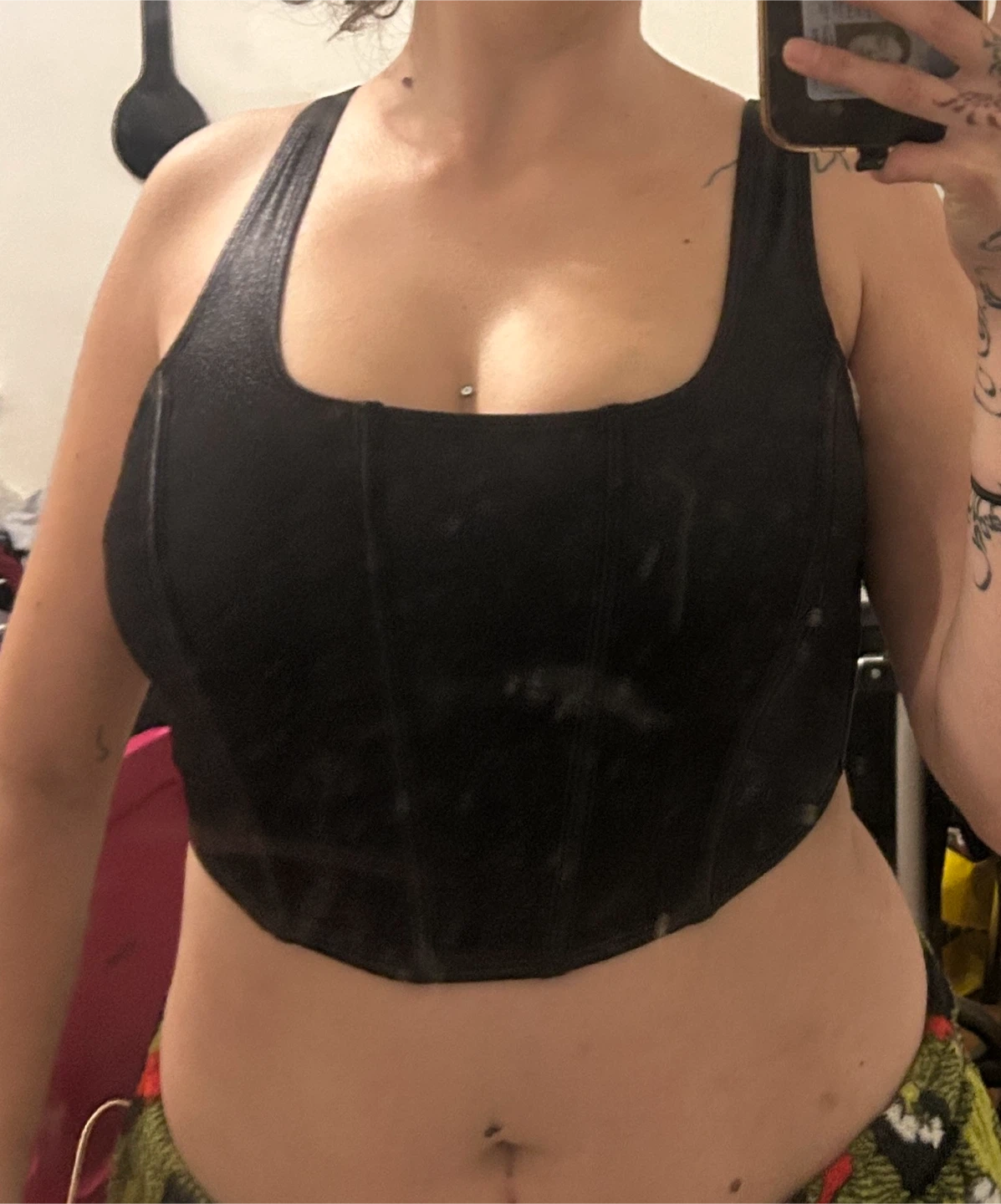 La Senza Black Corset Top - photo 2