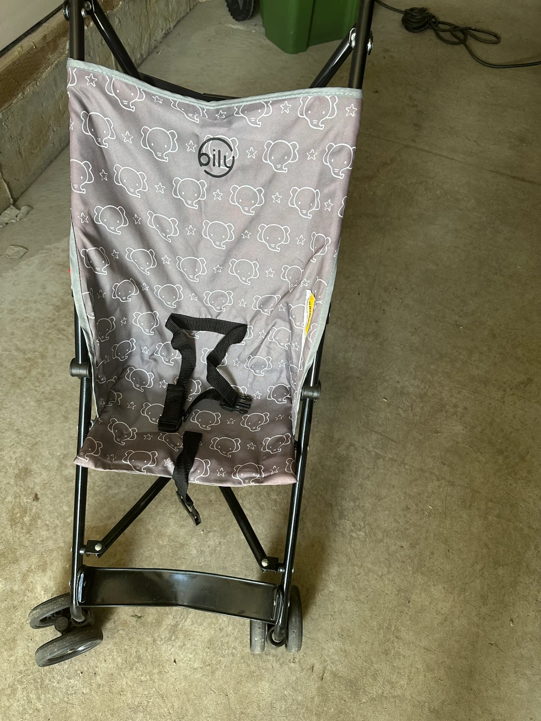 Bily Stroller with Elephant Print