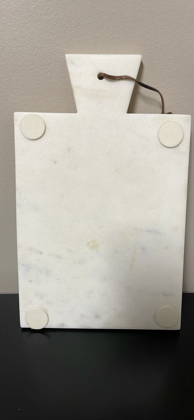 Heavy Duty Marble Cutting Board with Copper Accent - photo 3