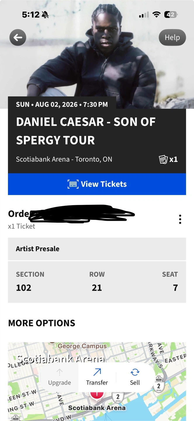 Daniel Ceaser Concert