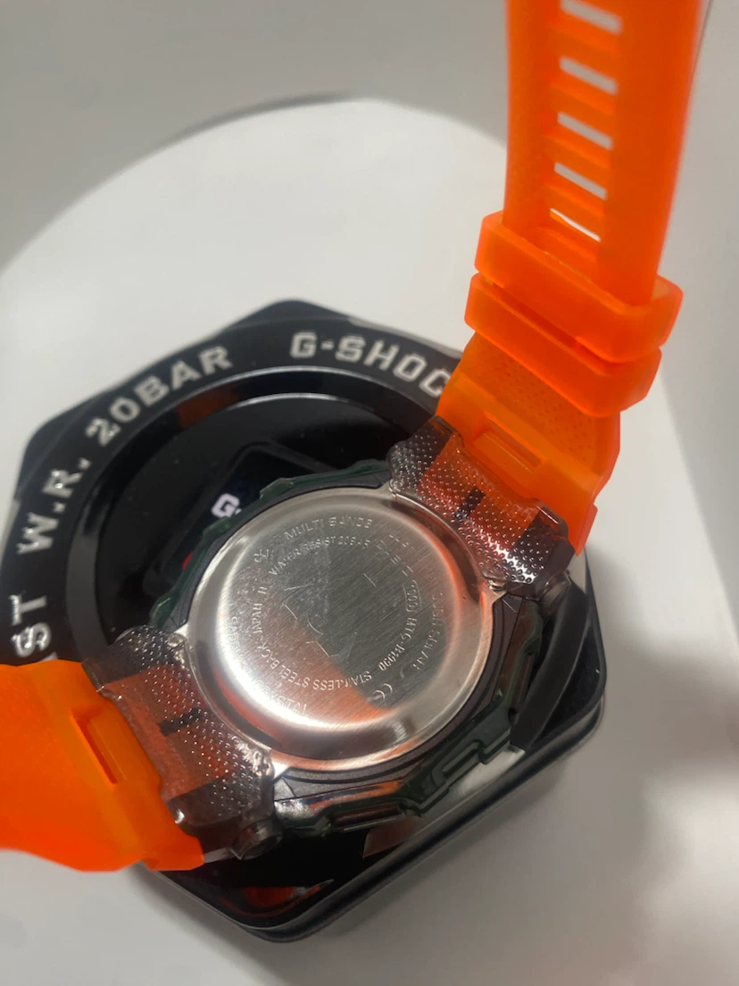 G-Shock DW-5600 Digital Watch - Green/Orange - photo 2