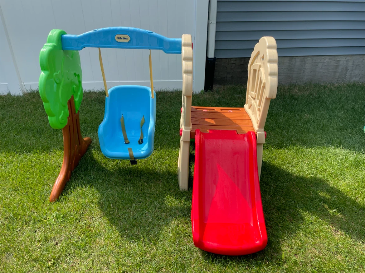 Little Tikes Play Structure with Swing and Slide