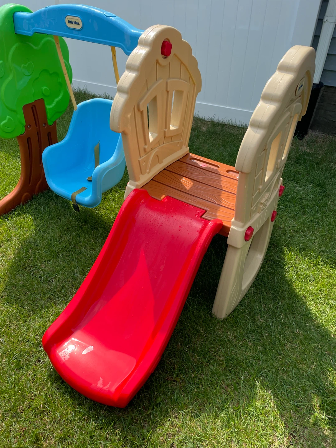Little Tikes Play Structure with Swing and Slide - photo 2