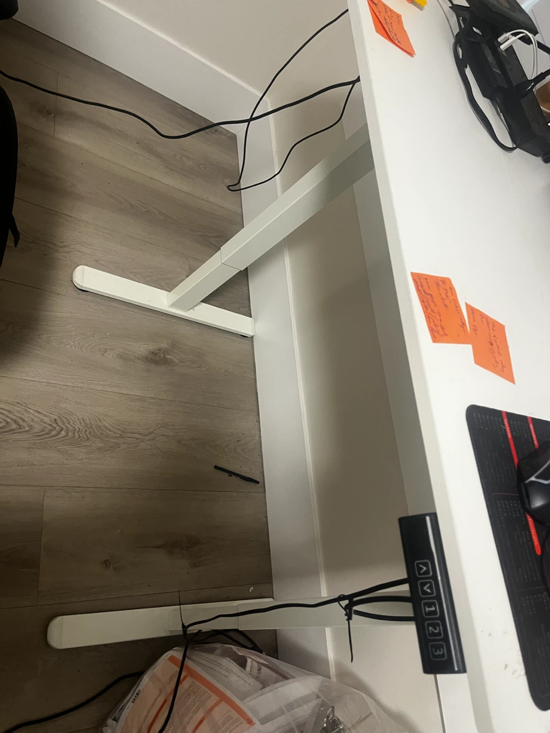 White Standing Desk - photo 3