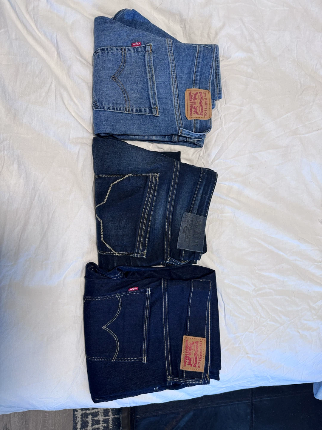 Levi's 720 High Rise Super Skinny and Pepe Jeans Bundle