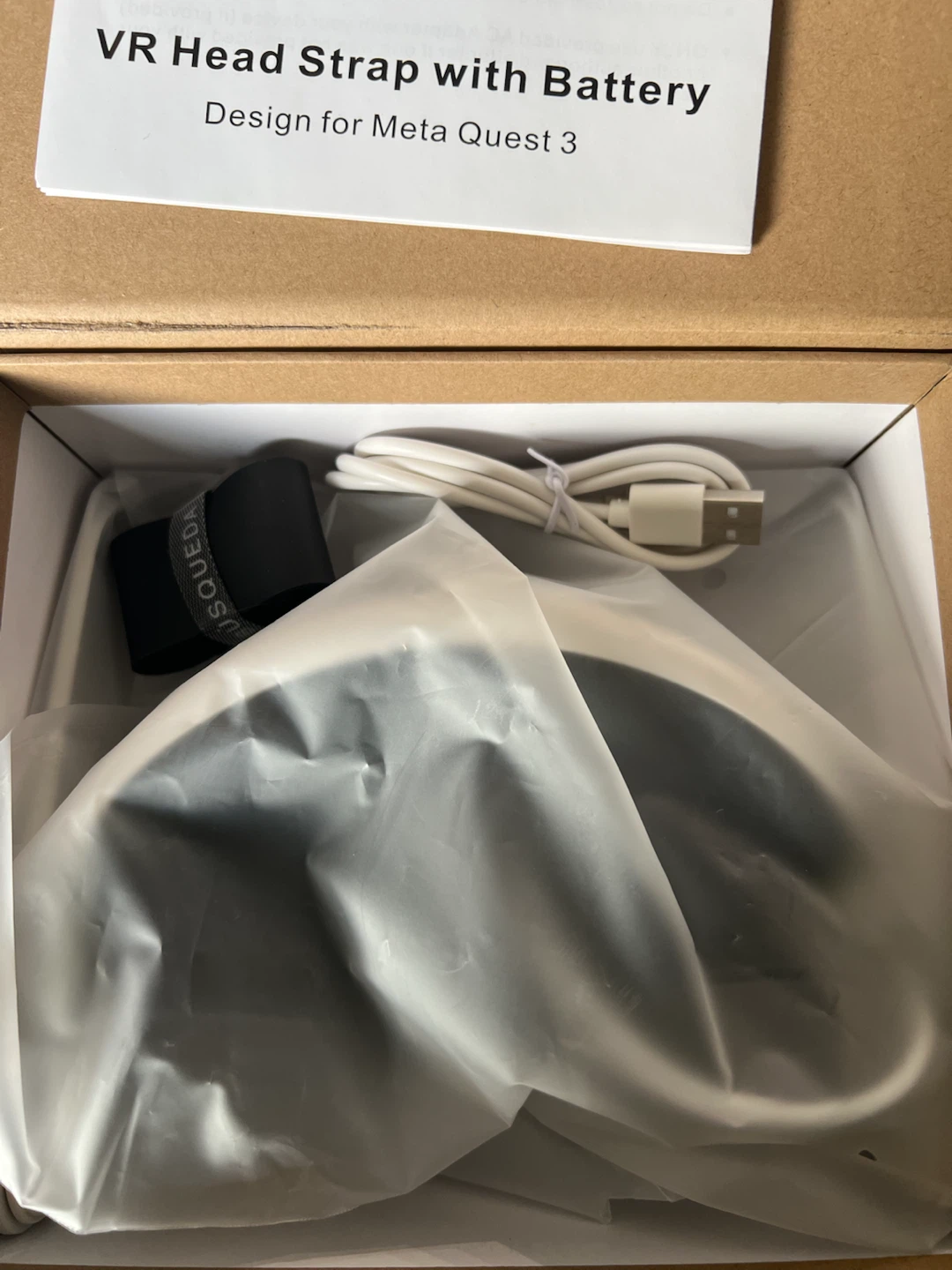 Búsqueda VR Head Strap with Battery for Meta Quest 3 - photo 4