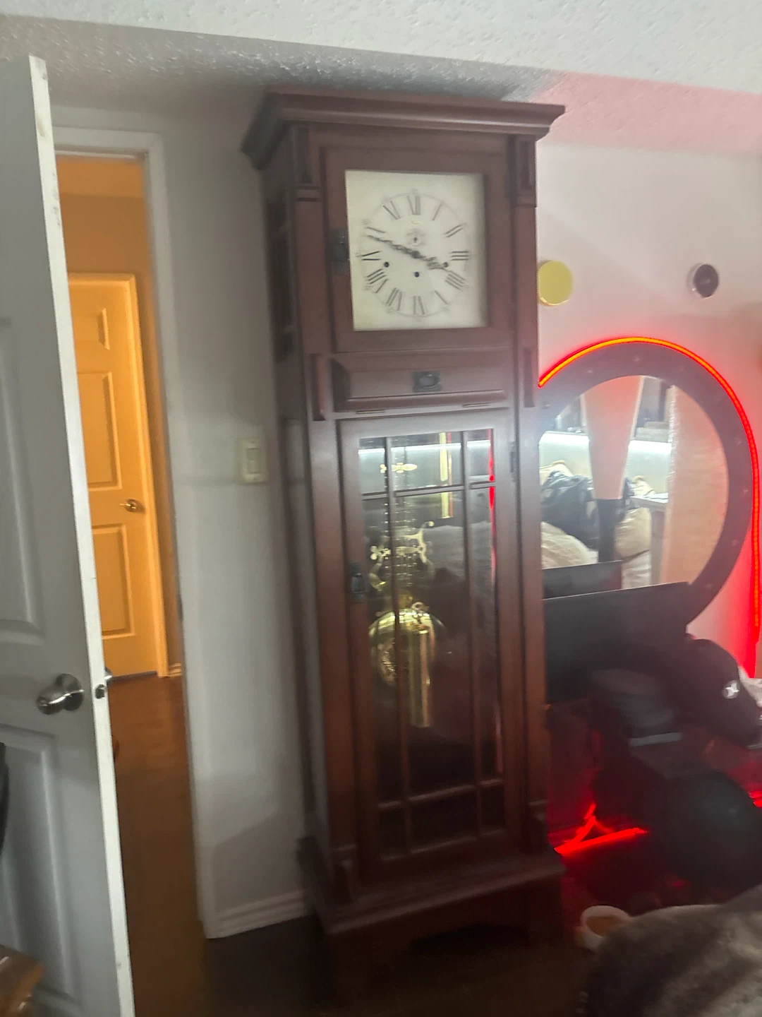 Franz Hermle Grandfather Clock 1161-853 CSK - photo 4