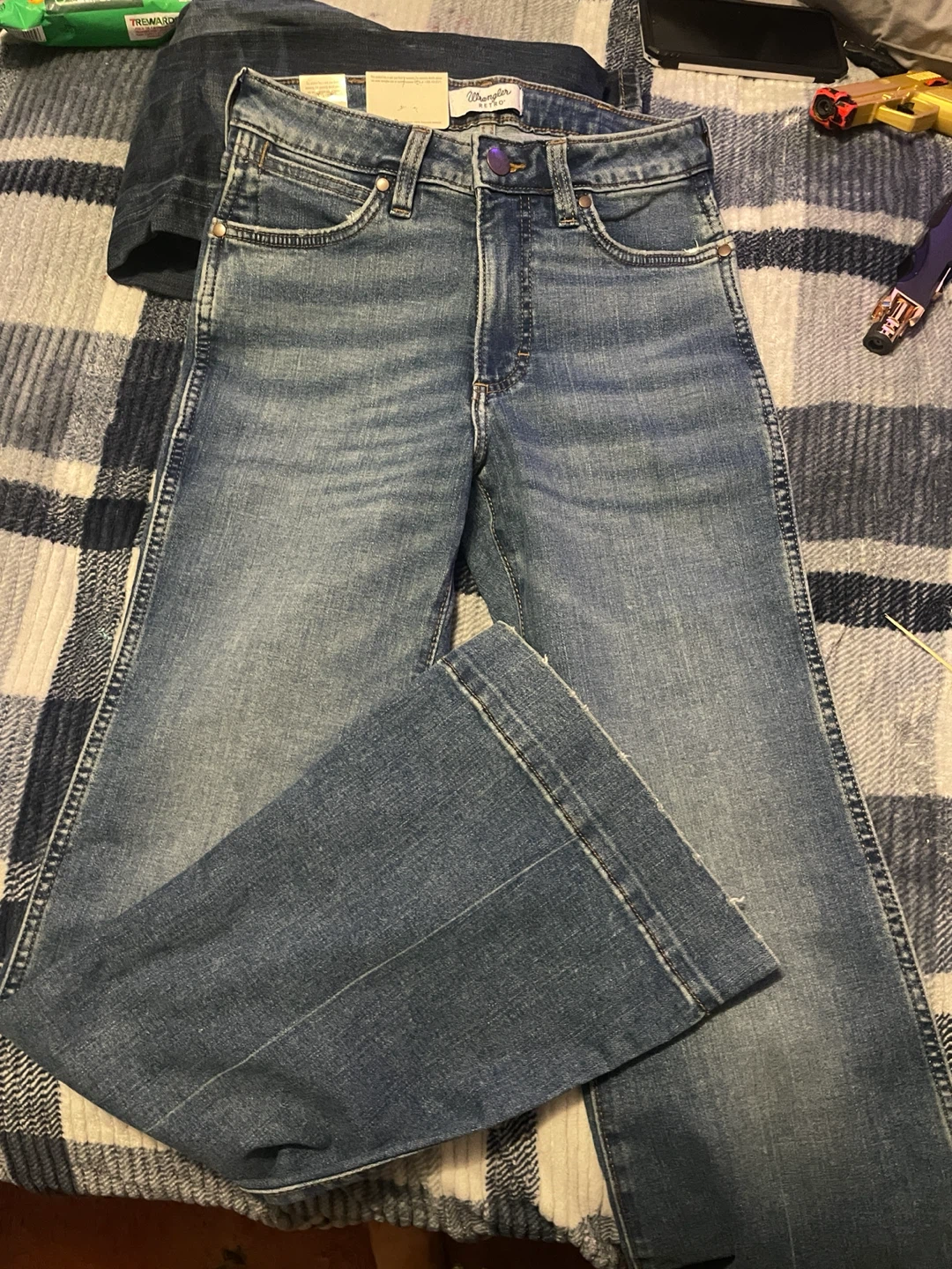 Wrangler Retro Bailey High Rise Trouser Jeans 26x32 - photo 2