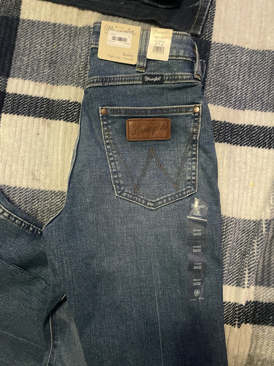 Wrangler Retro Bailey High Rise Trouser Jeans 26x32 - photo 3