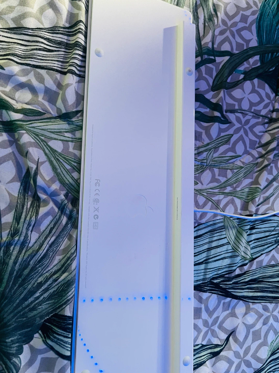 Apple A1243 Wired Aluminum Keyboard