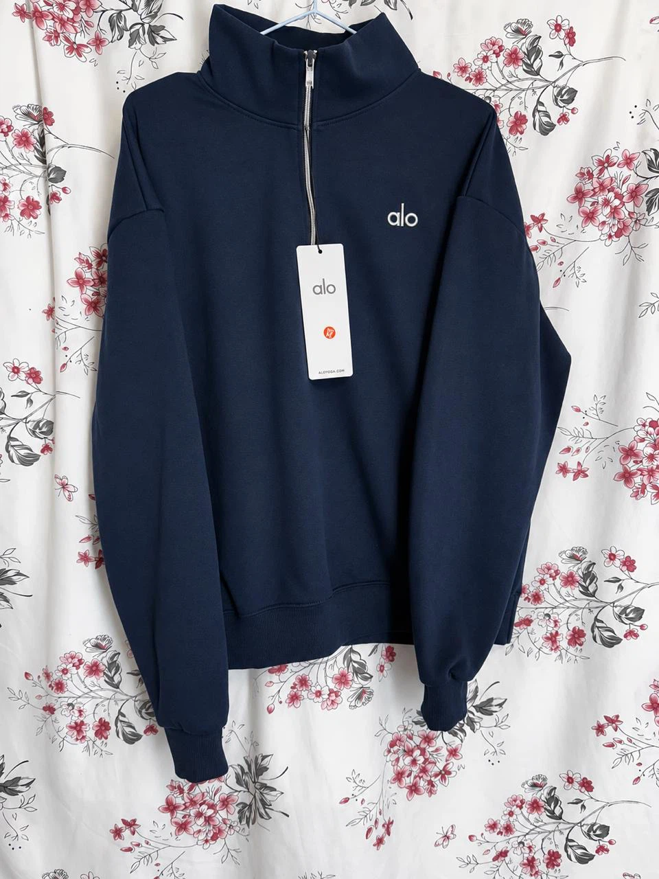 Alo Yoga Sweatpants and Quarter-Zip Pullover Set - photo 2
