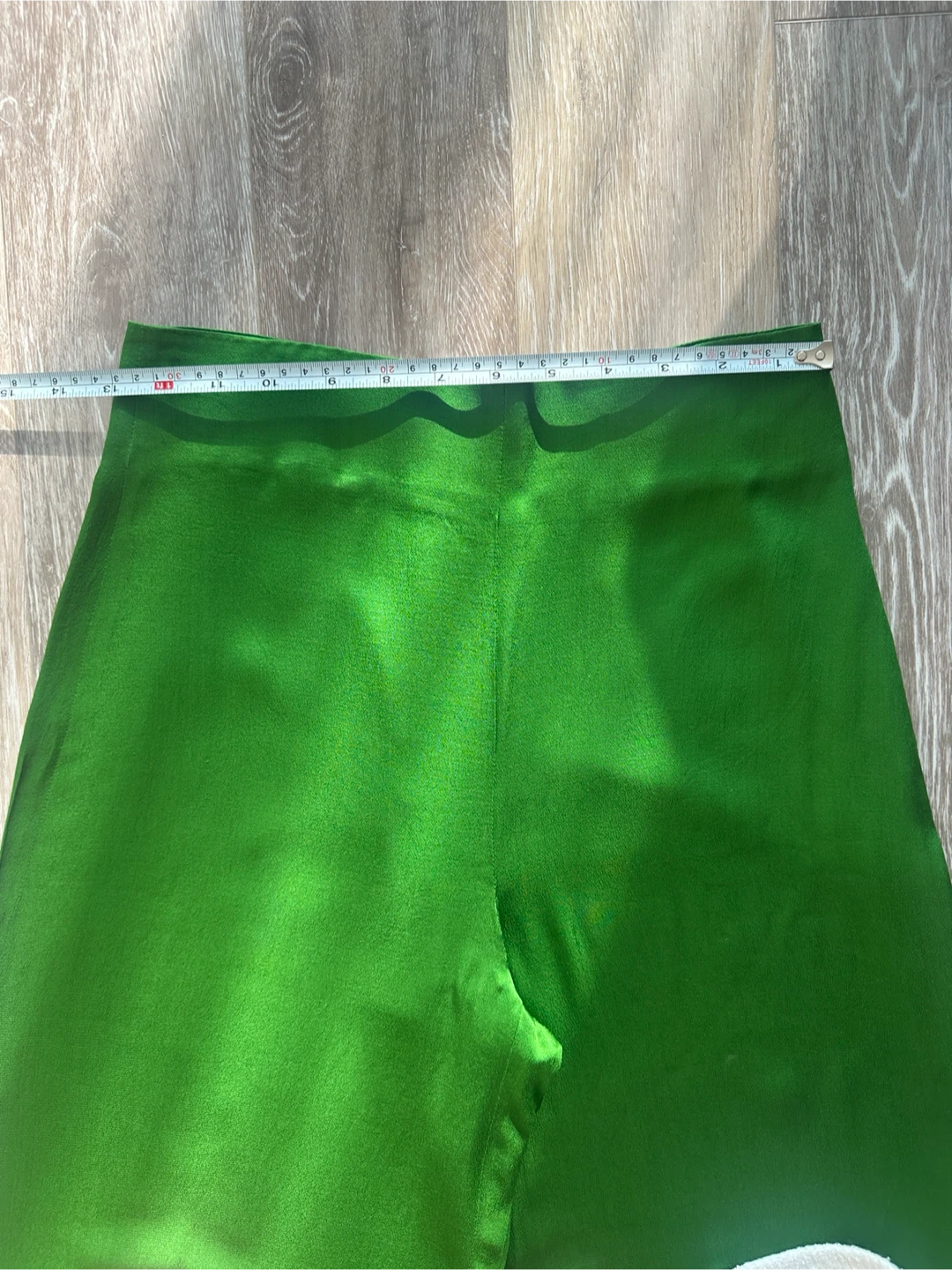 ZARA Green Wide Leg Pants - photo 2