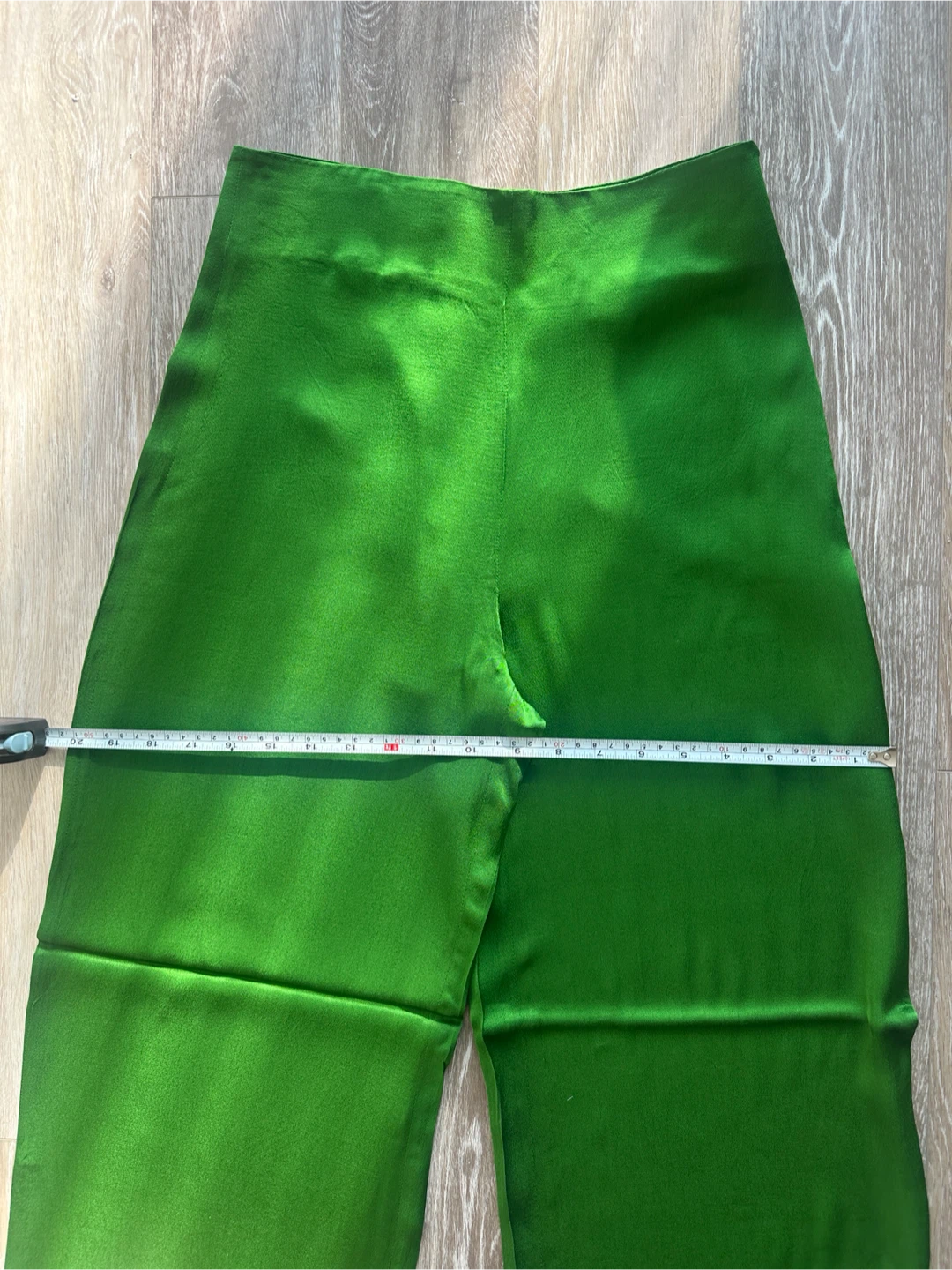 ZARA Green Wide Leg Pants - photo 4