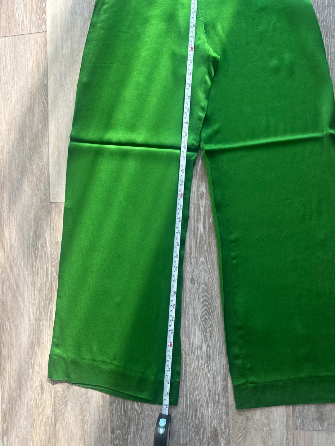 ZARA Green Wide Leg Pants - photo 5