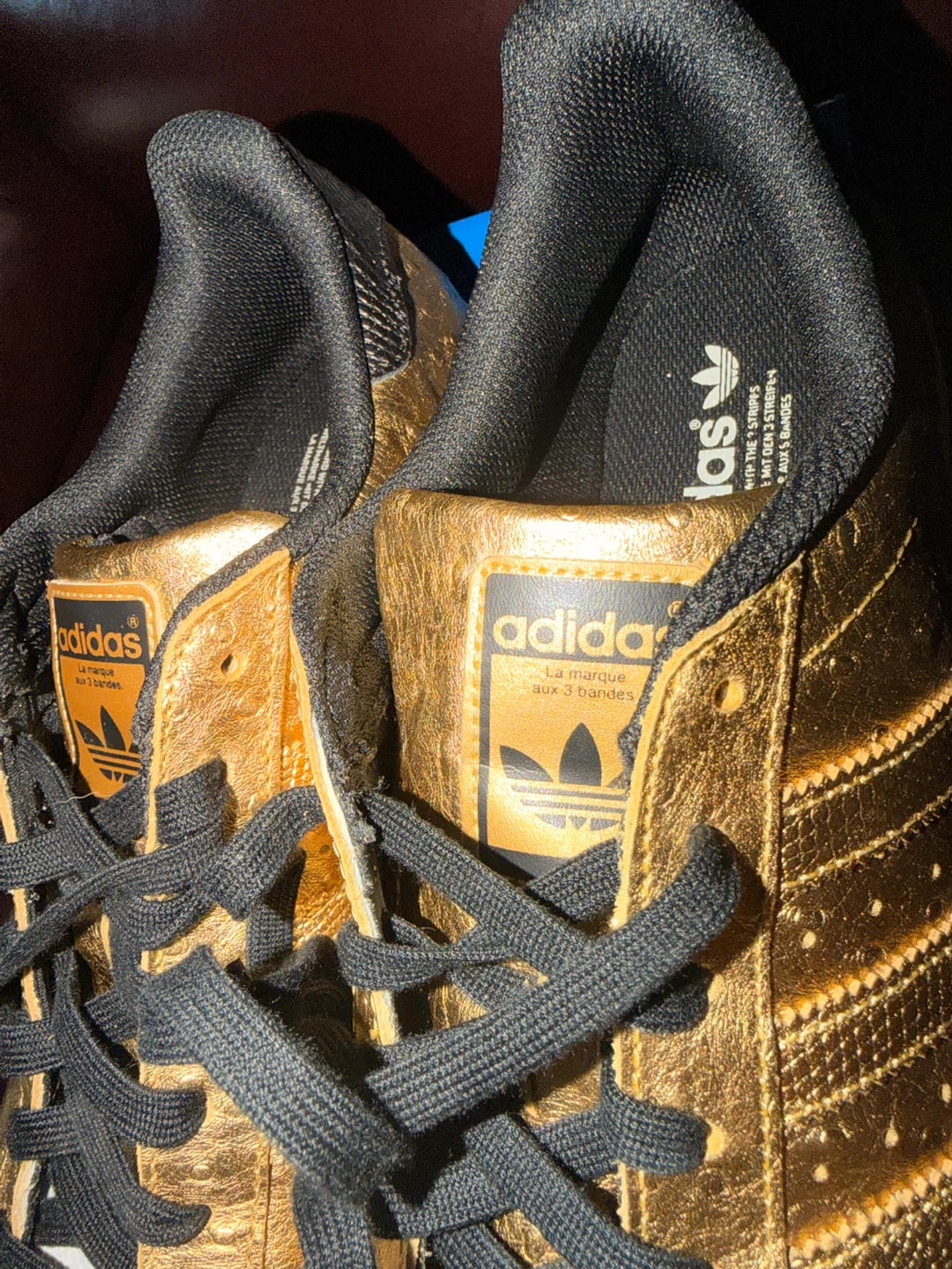 Adidas Superstar Gold Shoes Size 10, NIB - photo 3