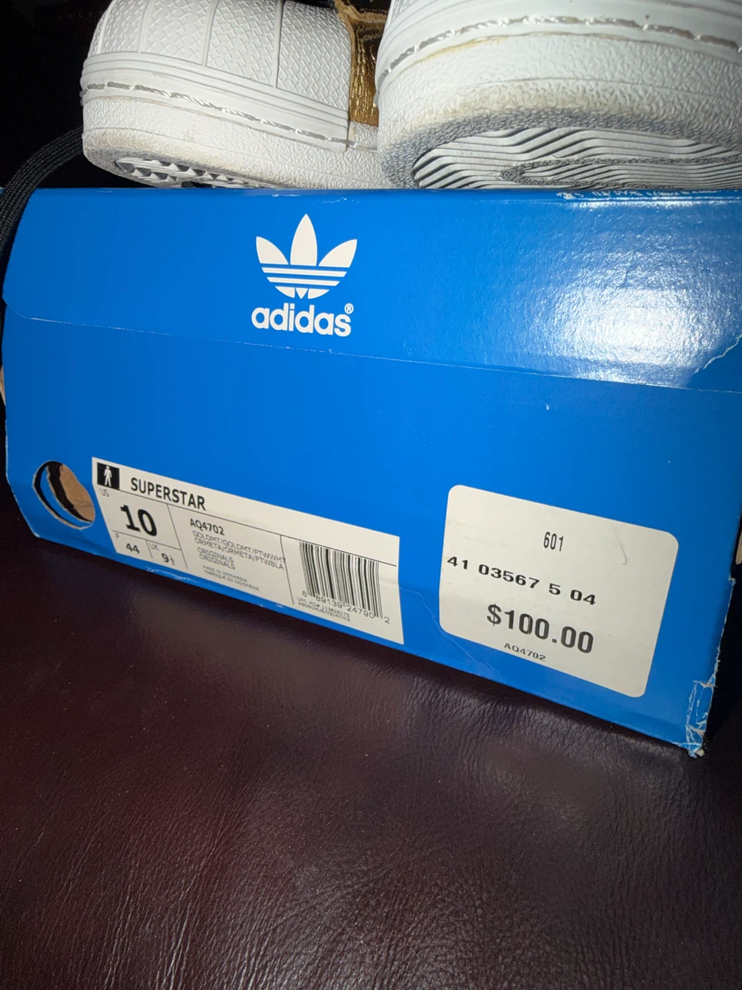 Adidas Superstar Gold Shoes Size 10, NIB - photo 4