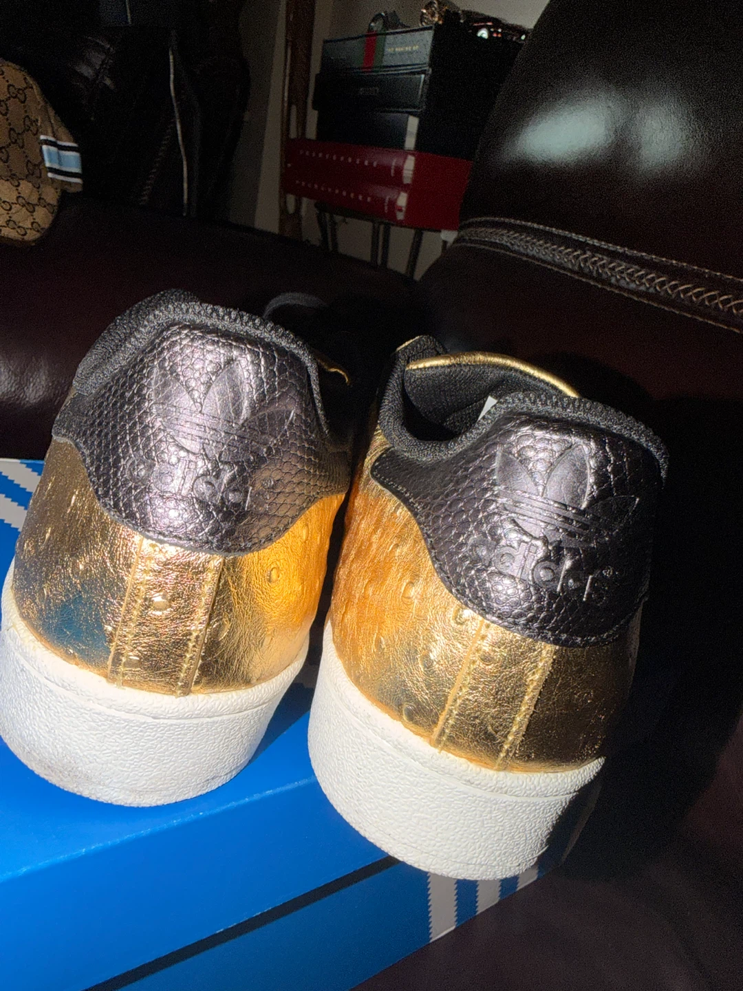 Adidas Superstar Gold Shoes Size 10, NIB - photo 5
