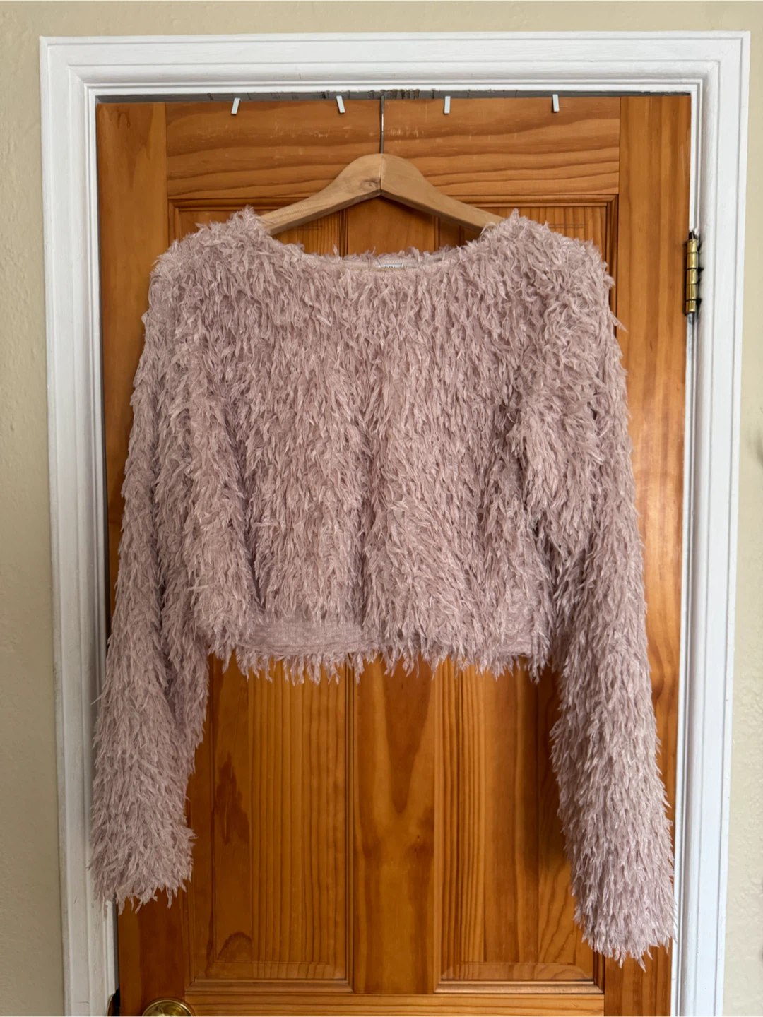 Zara Textured Fringe Sweater – New with Tags (Size L)