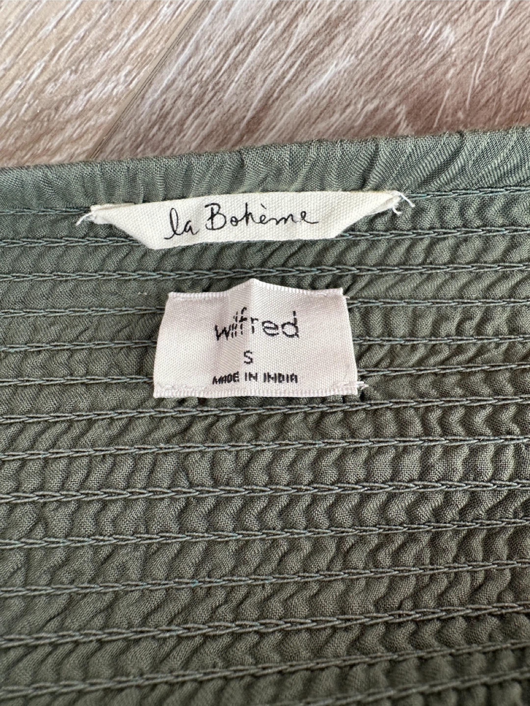 Wilfred Smocked Cami Top - Size S - photo 3