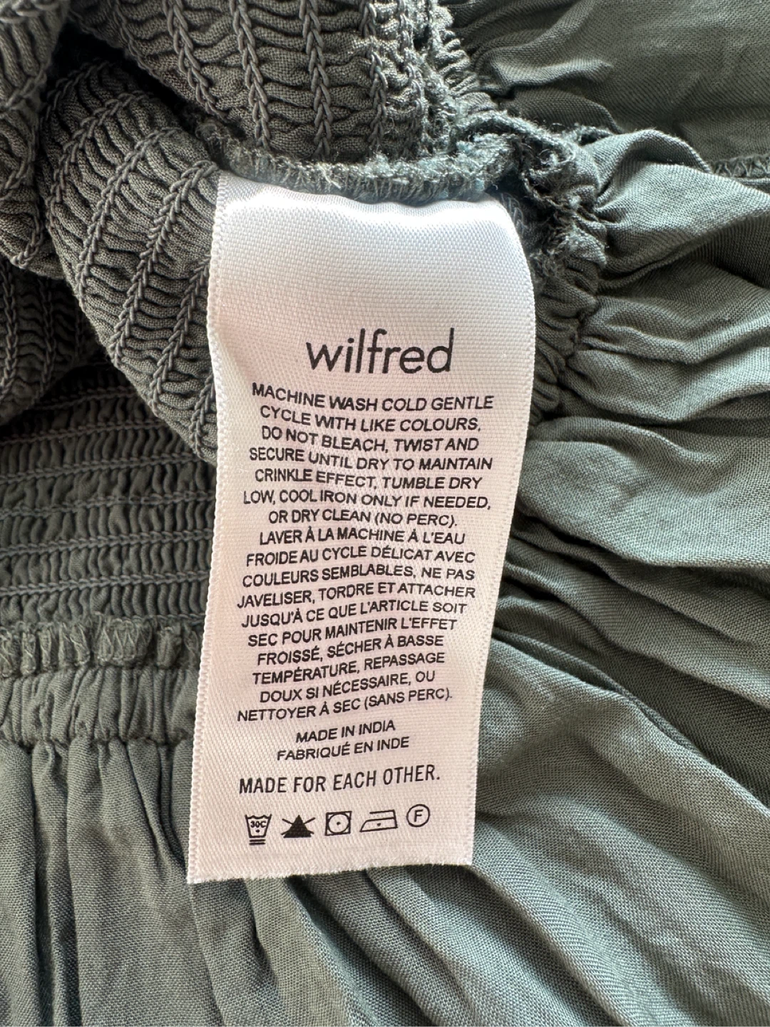 Wilfred Smocked Cami Top - Size S - photo 4