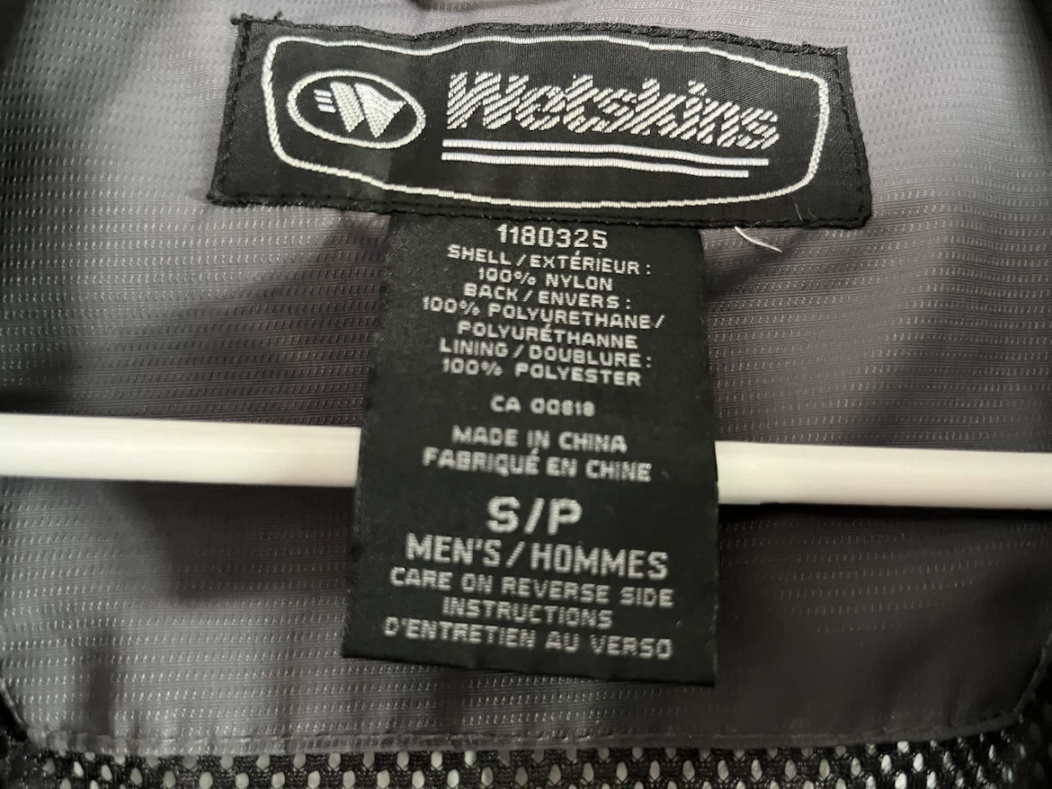 Wetskins Men's Small/Medium Jacket