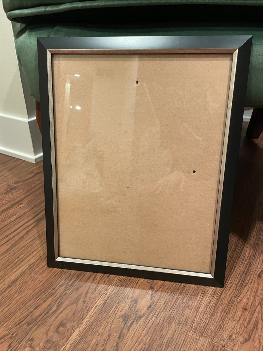 Gallery Picture Frames - Black w/ Silver Trim