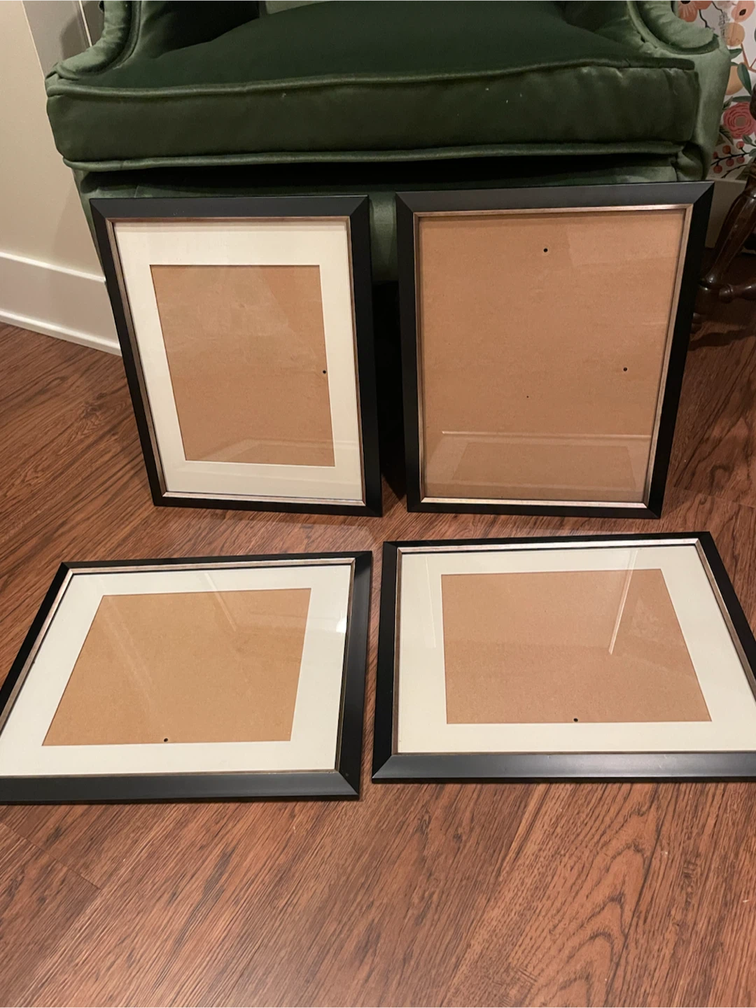 Gallery Picture Frames - Black w/ Silver Trim - photo 4