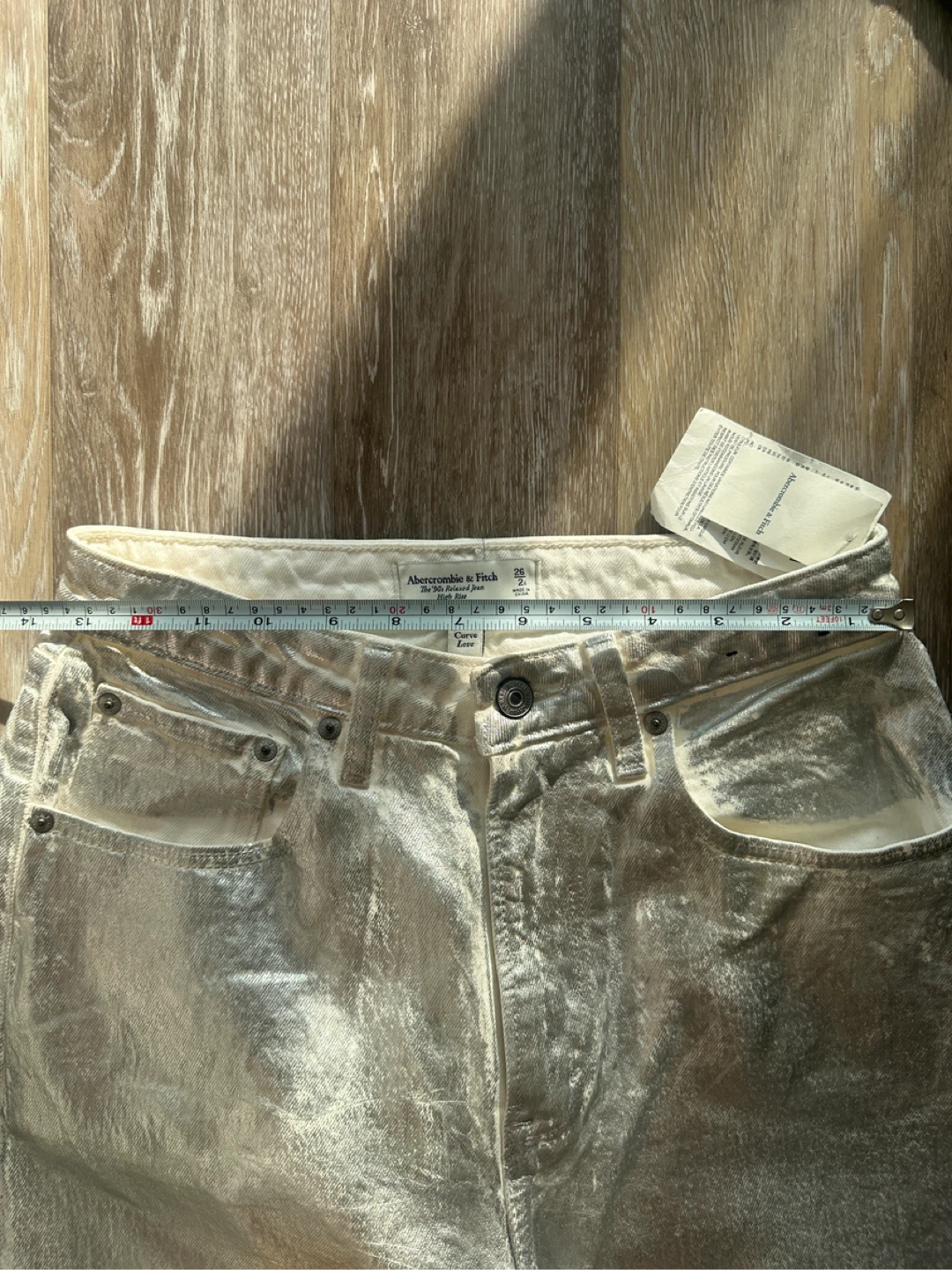 BRAND NEW Abercrombie & Fitch The 90s Relaxed Jean High Rise - photo 2