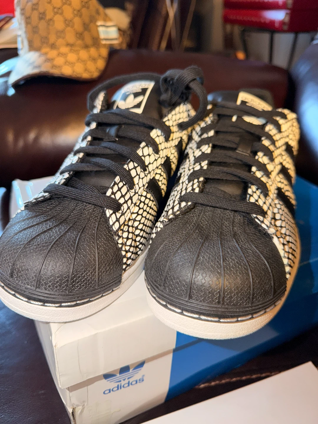 Adidas Superstar Snake Pack Men's Shoes Sz 10 NIB