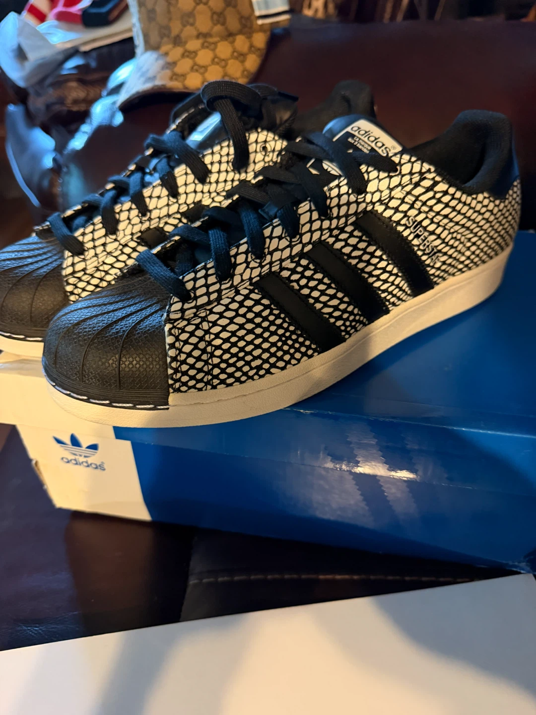 Adidas Superstar Snake Pack Men's Shoes Sz 10 NIB - photo 2