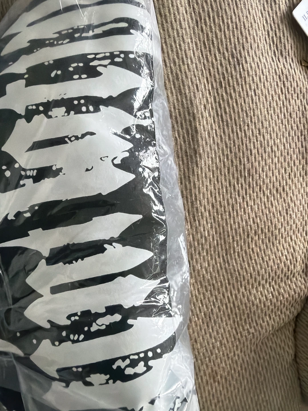 Black and White Striped Tote Bag - photo 3