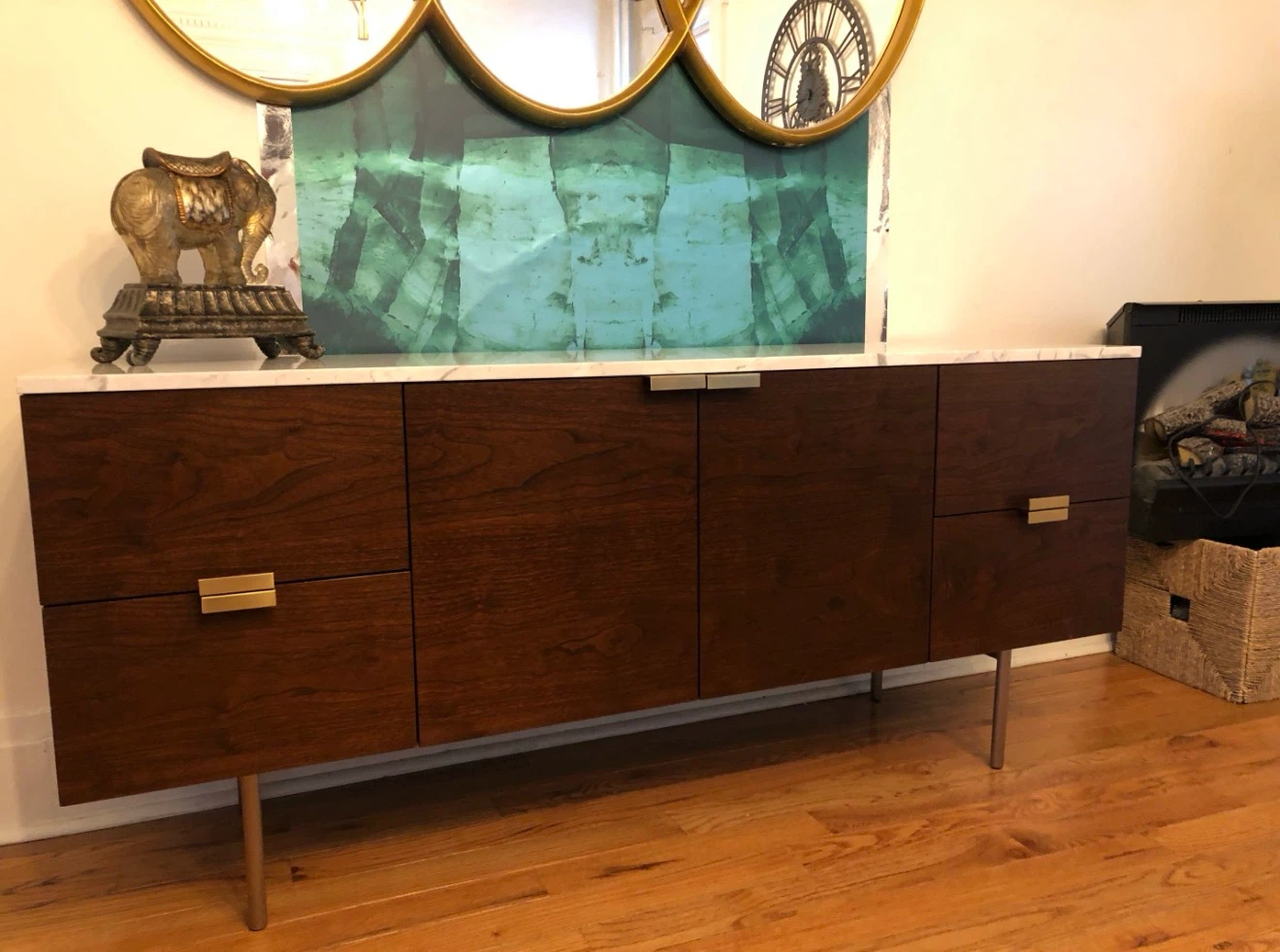 West Elm Delphine Buffet Media Console - photo 3