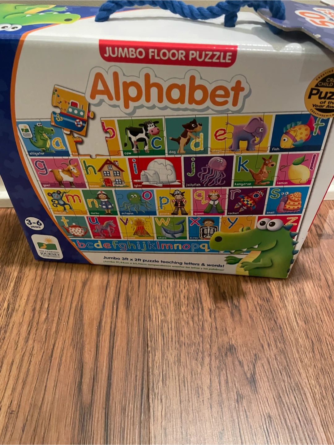 The Learning Journey Jumbo Alphabet Floor Puzzle