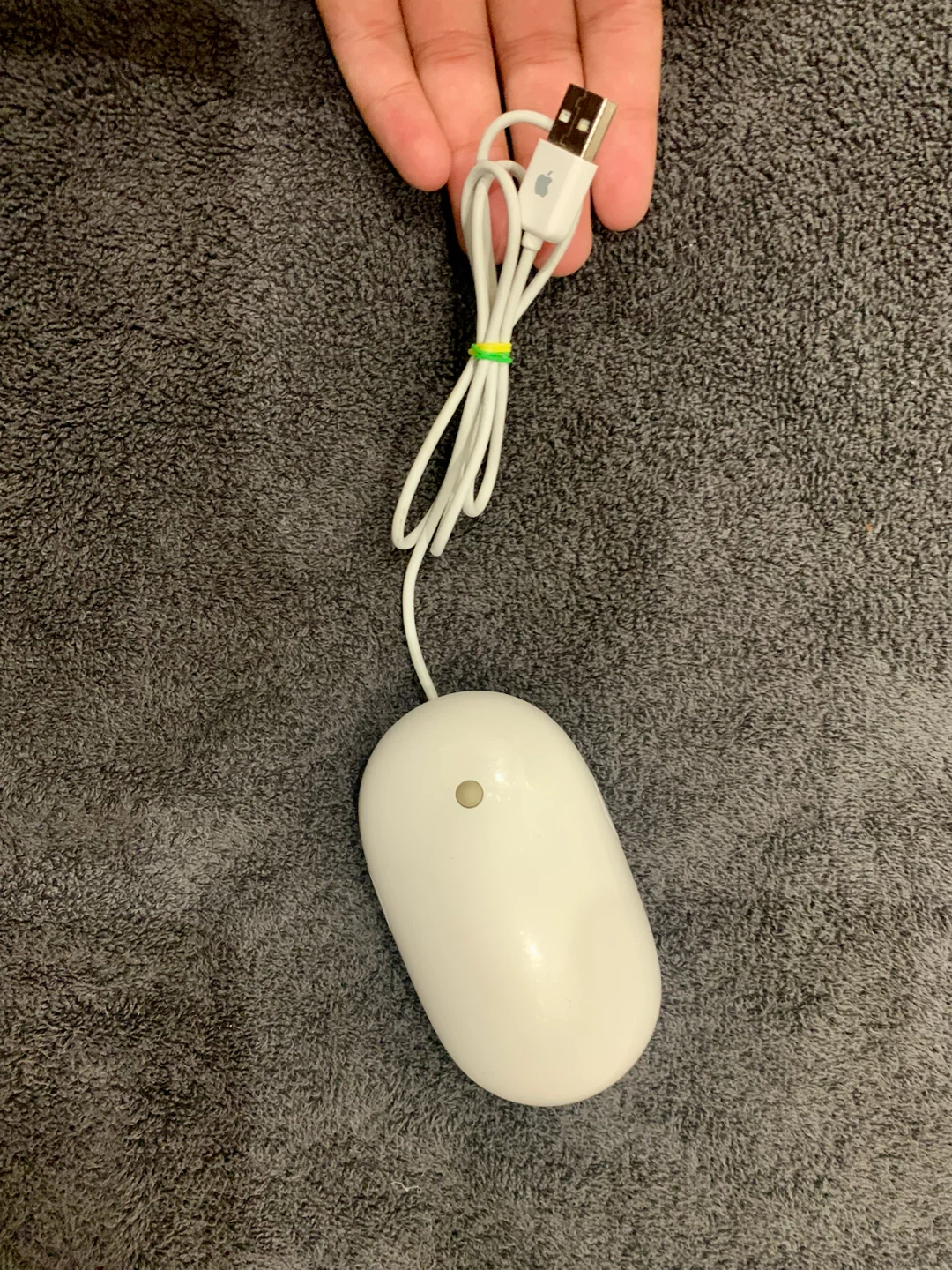Apple Mighty Mouse A1152 White USB - photo 5