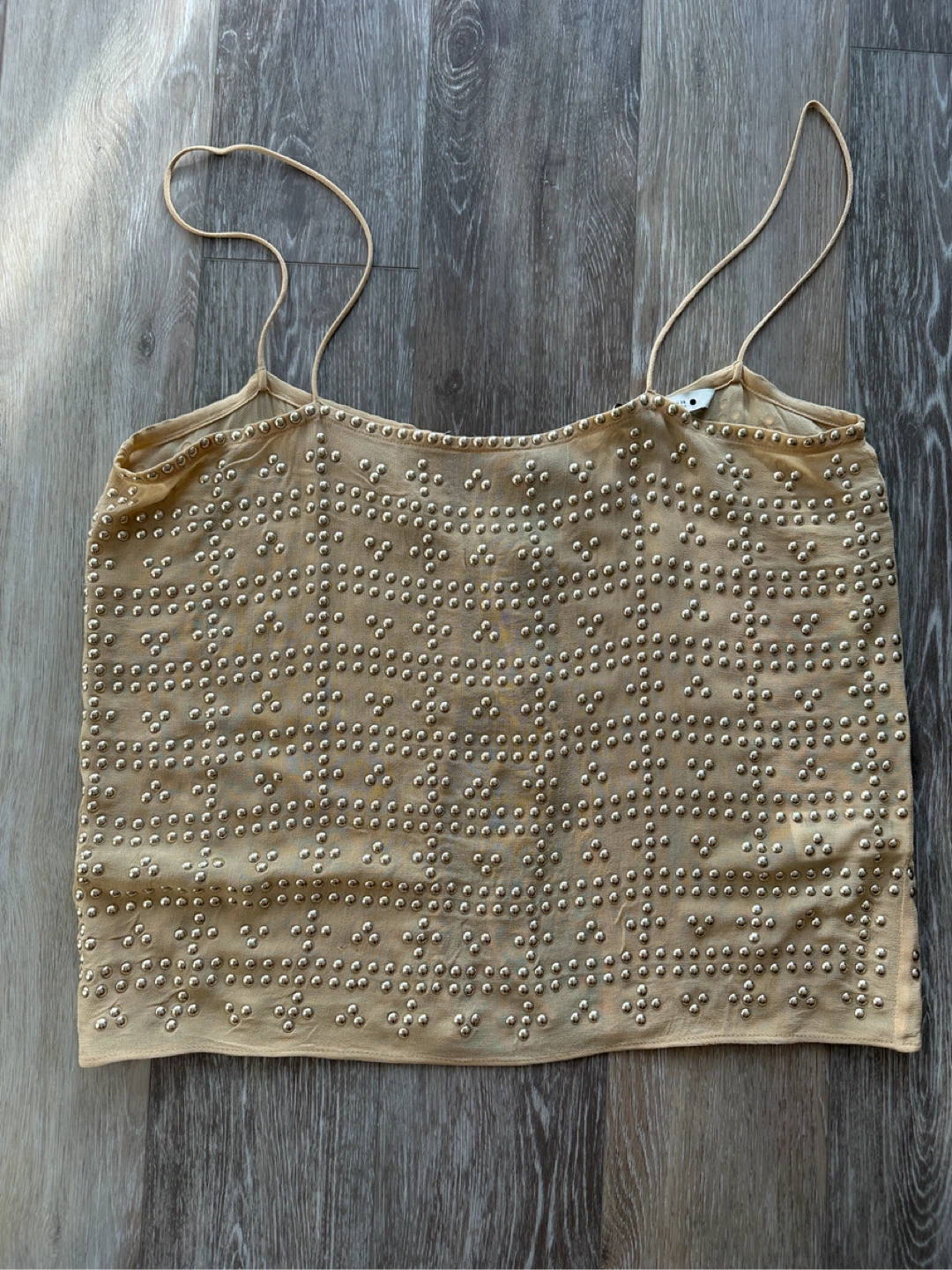 ZARA Studded Camisole Top