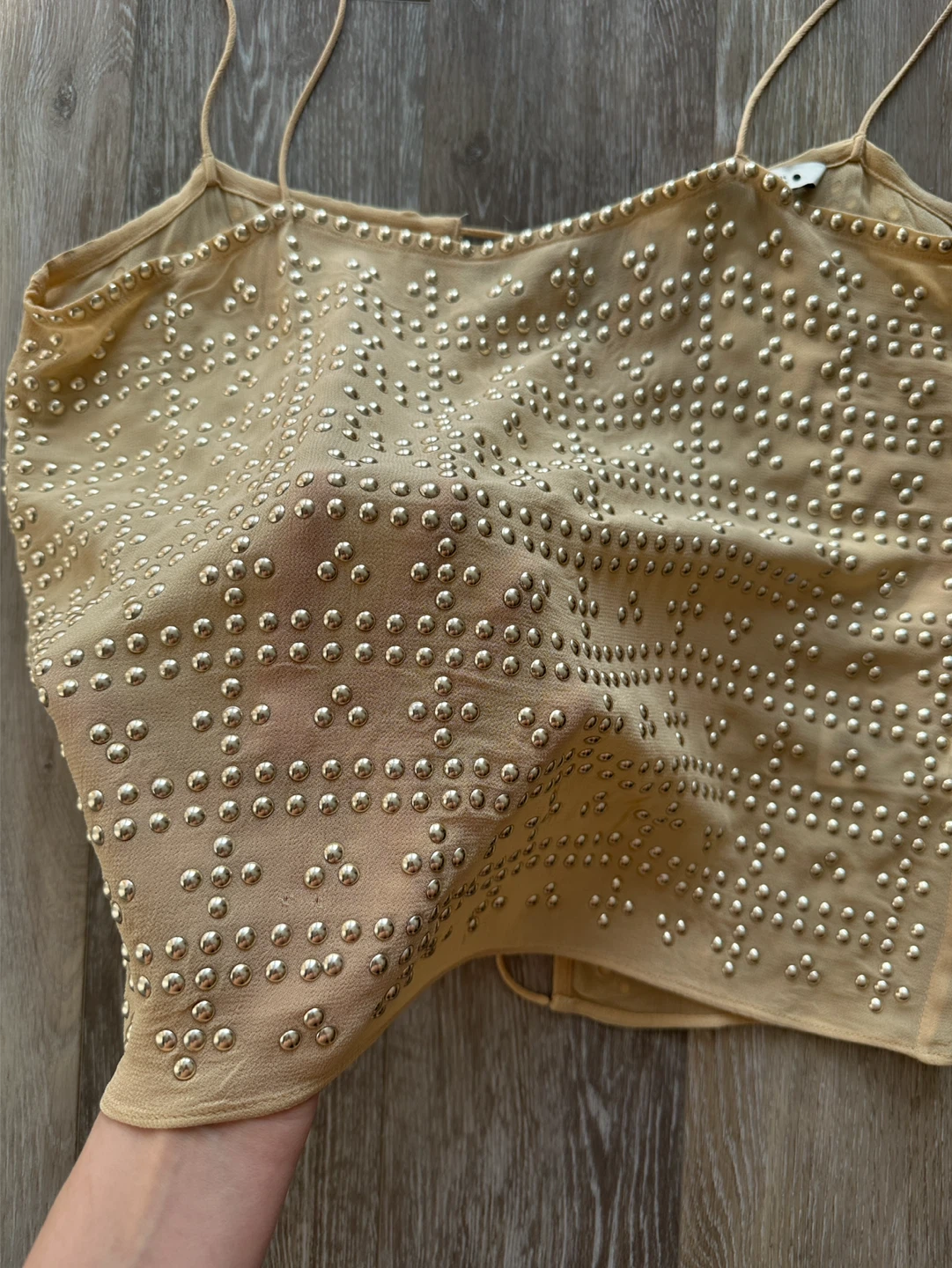 ZARA Studded Camisole Top - photo 2