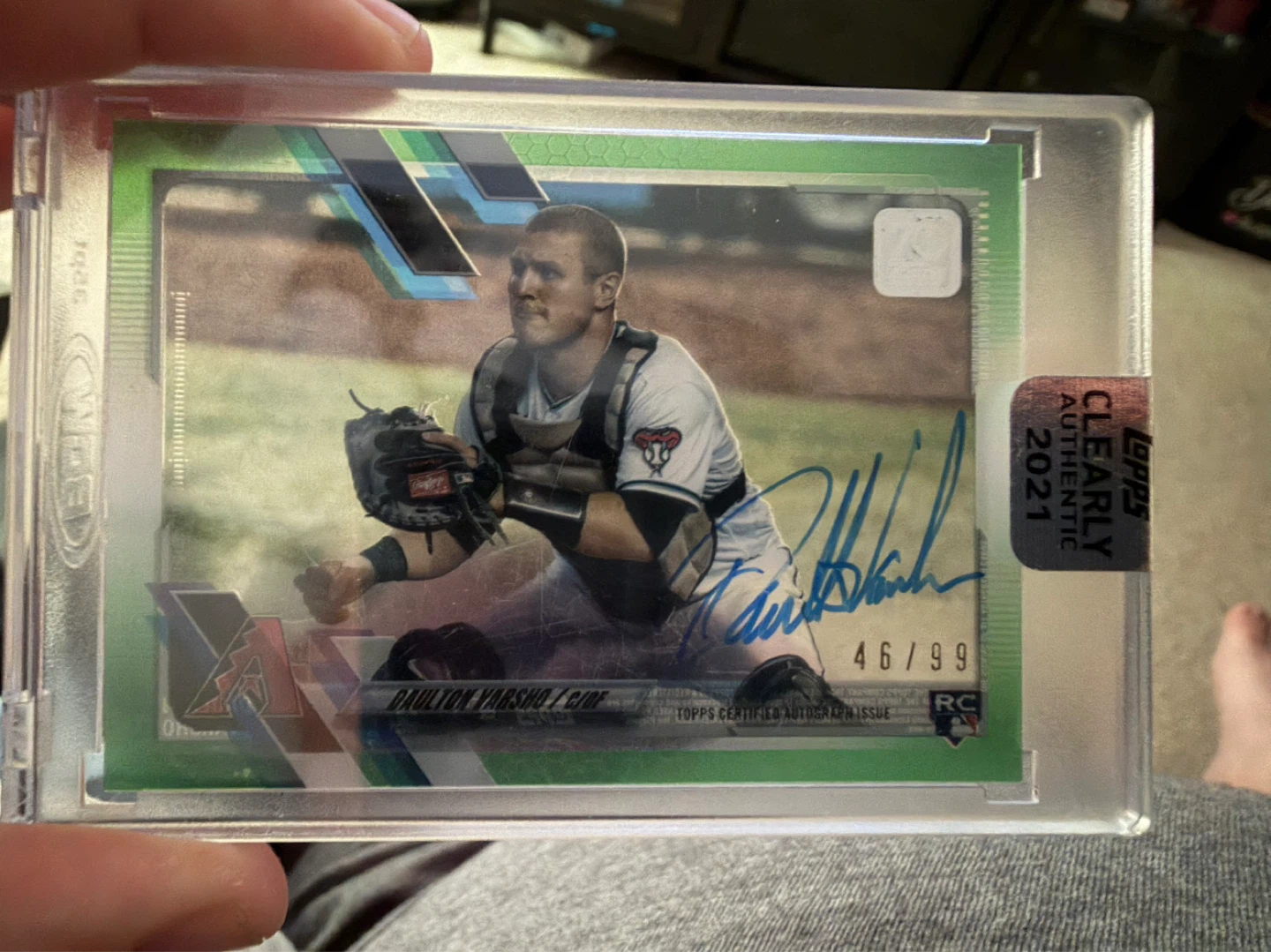 Daulton Varsho Autographed Rookie Card 46/99