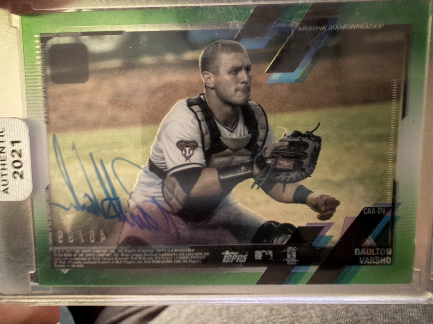 Daulton Varsho Autographed Rookie Card 46/99 - photo 2