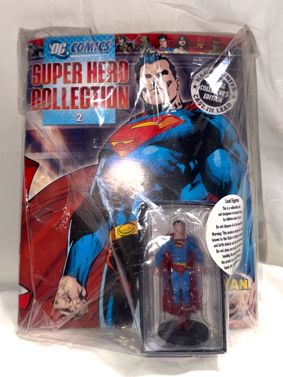 DC Comics Super Hero Collection Superman Lead Figurine - photo 2