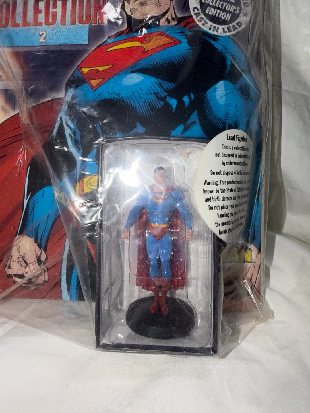 DC Comics Super Hero Collection Superman Lead Figurine - photo 4