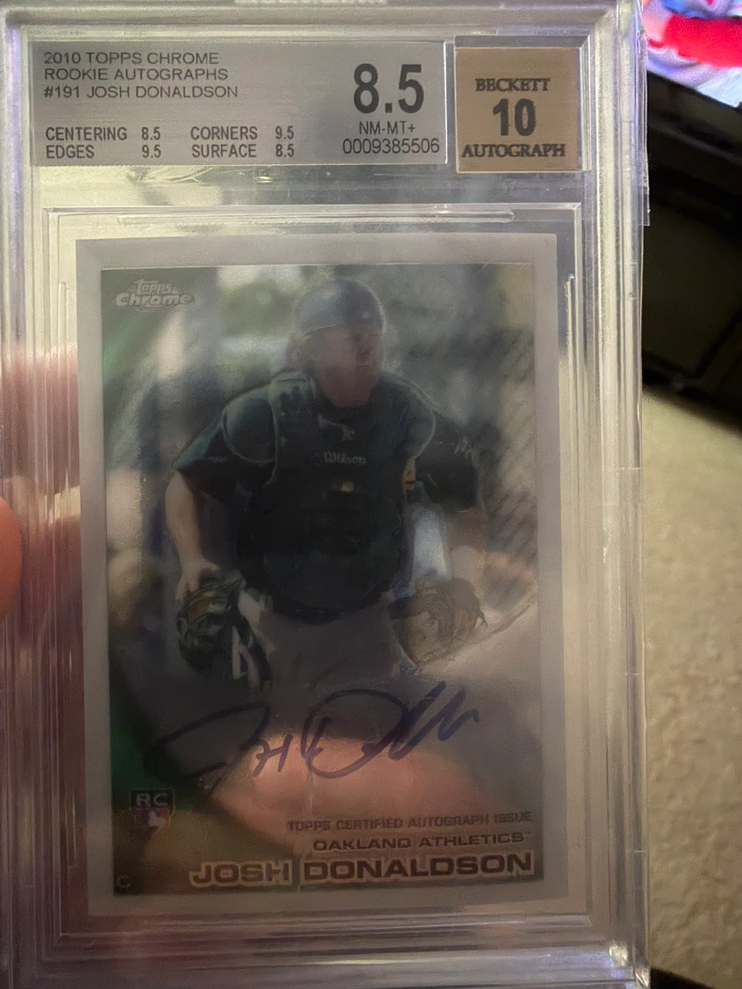 Chrome Josh Donaldson Rookie Autograph