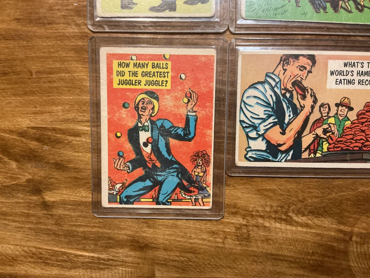 6. 1957 TOPPS “ISOLATION BOOTH SET-BREAK” Cards - photo 4