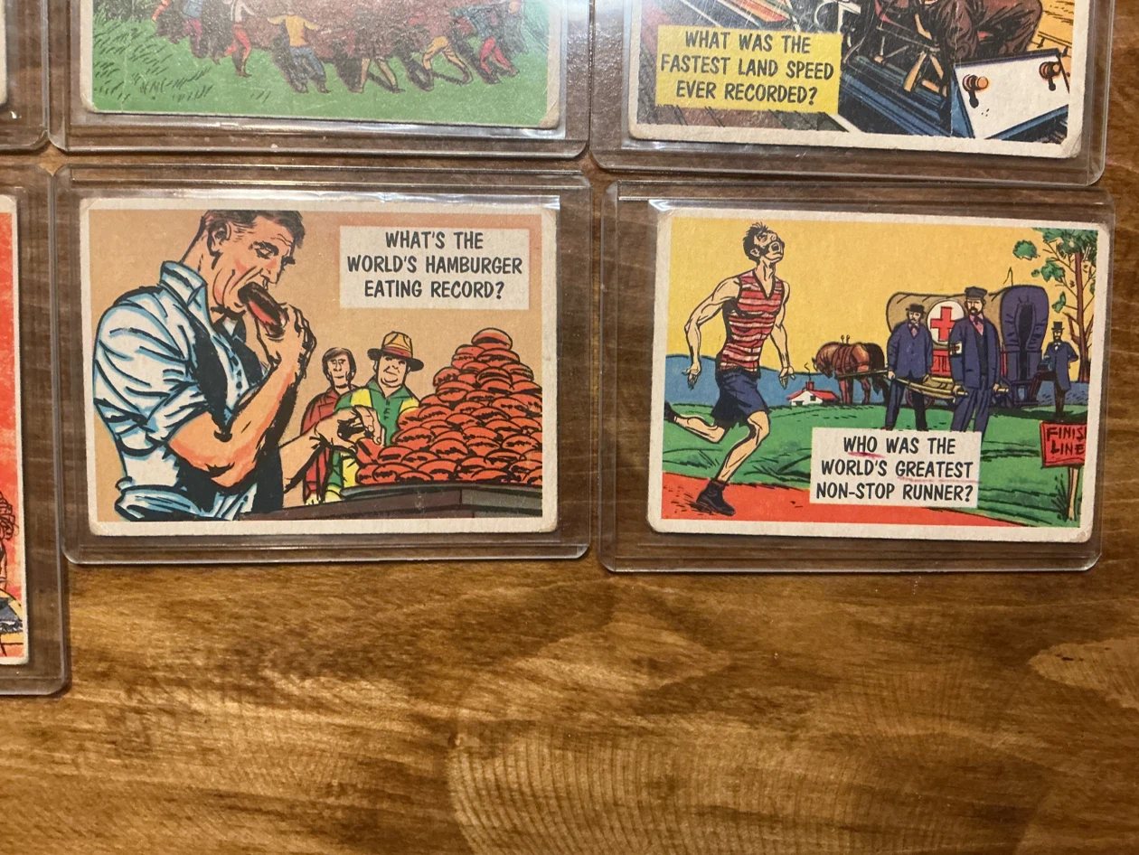 6. 1957 TOPPS “ISOLATION BOOTH SET-BREAK” Cards - photo 5