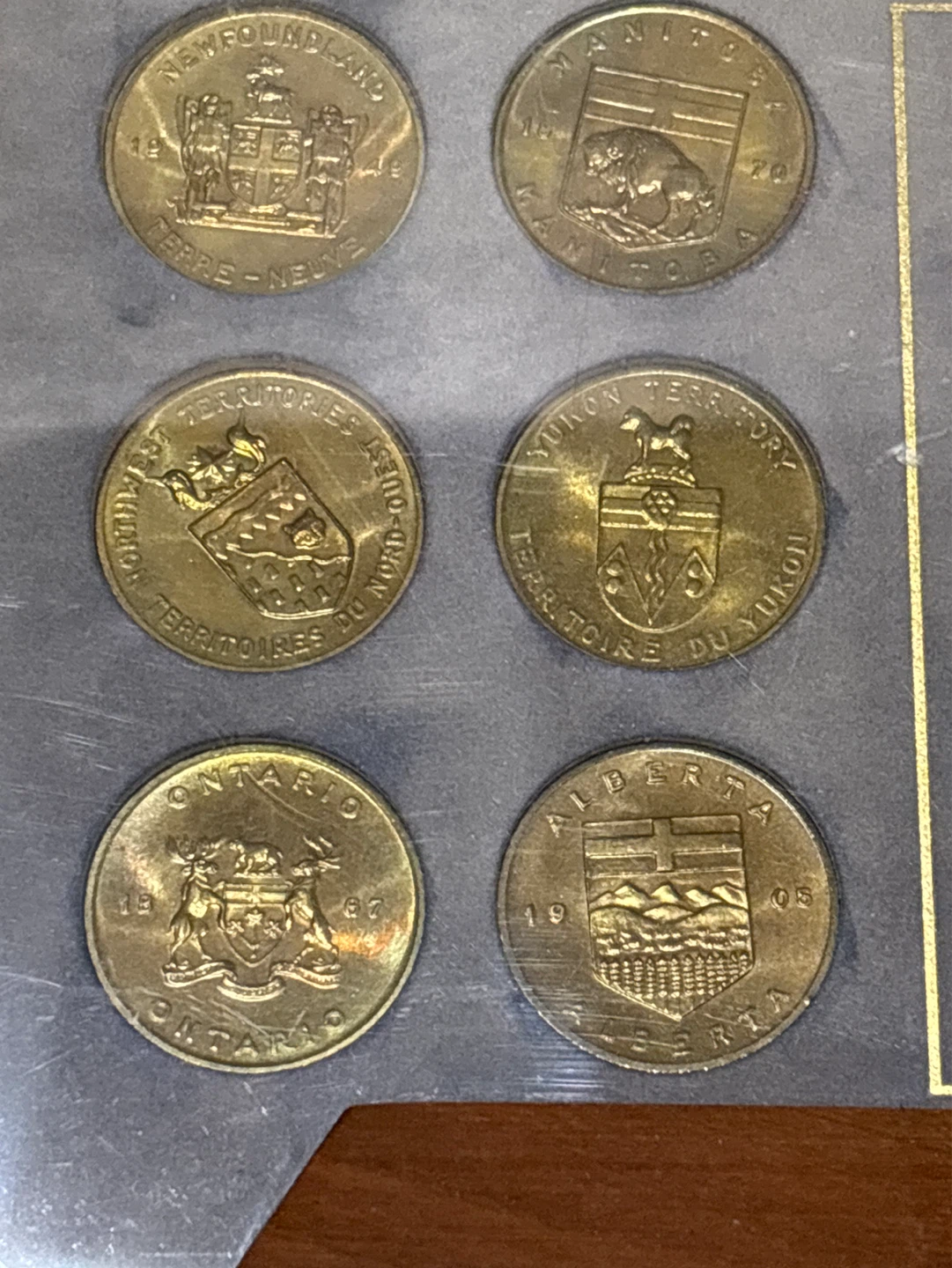 Coats of Arms of Canada & Floral Emblems Coin Collection Set - photo 2